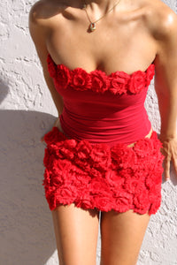 La Rosa Mini Skirt