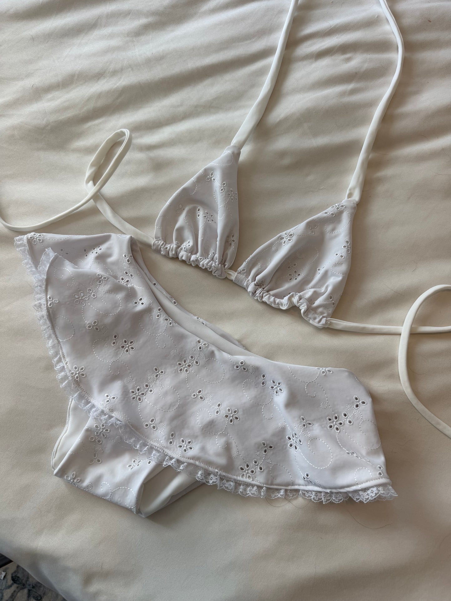 Cloud Kisses Swim Skirt