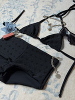 Load image into Gallery viewer, Midnight Kisses Swim Shorts
