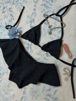 Load image into Gallery viewer, Midnight Kisses Swim Skirt
