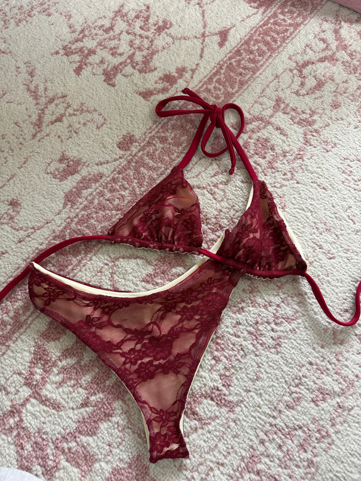 Margot Bikini Top in Lace