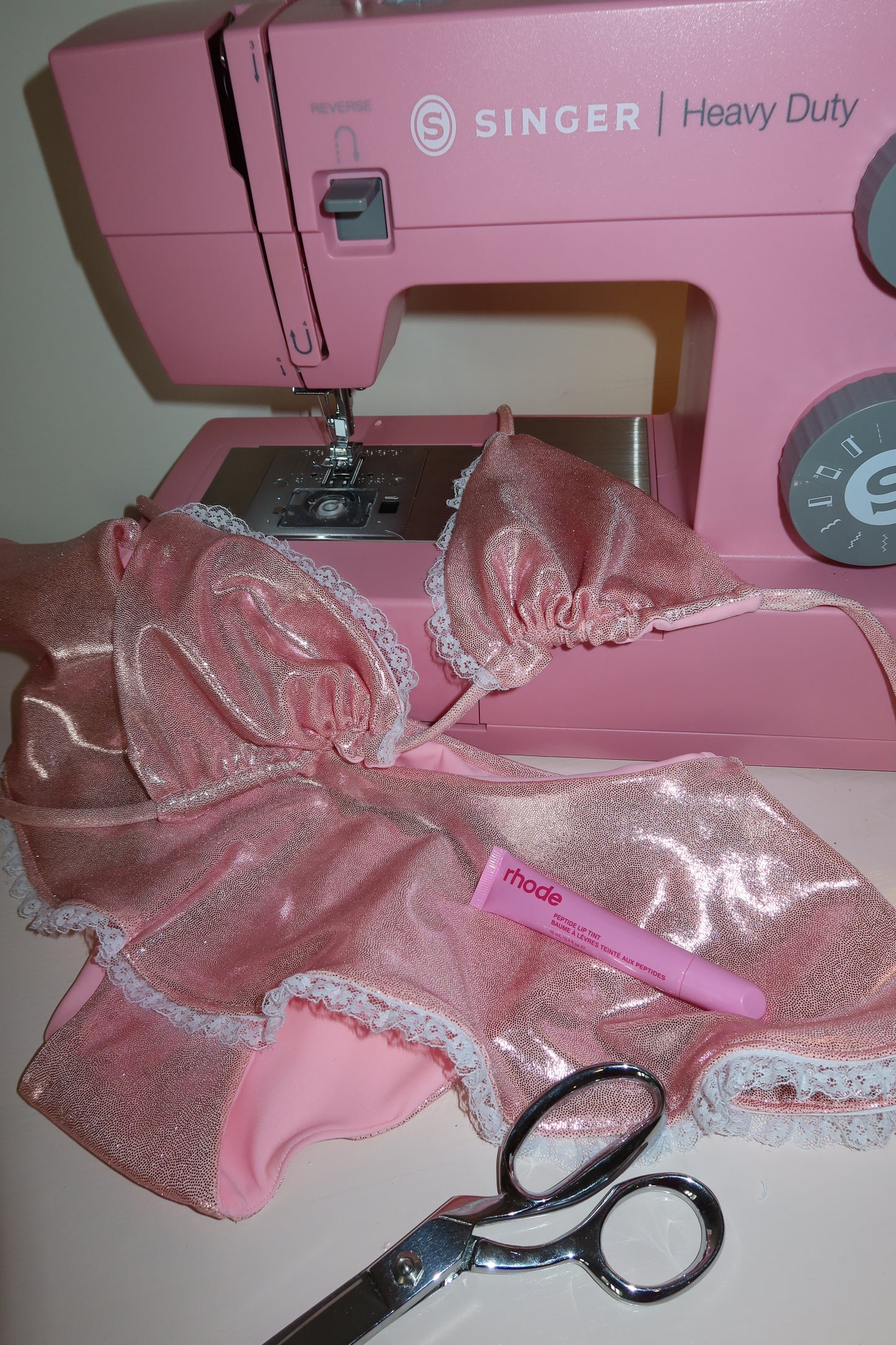 Pink Princess Triangle Top
