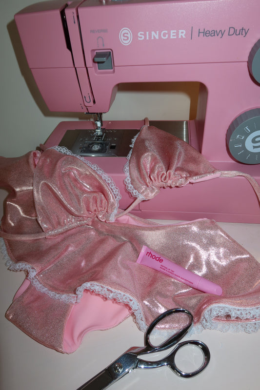 Pink Princess Swim Skirt