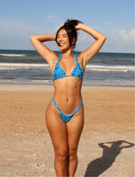 Load image into Gallery viewer, Electric Halter Bikini Top
