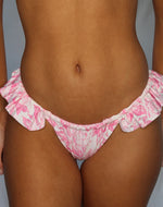 Load image into Gallery viewer, Charlee Floral Ruffle Bikini Bottom
