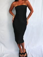 Load image into Gallery viewer, Cami Ribbed Dress Midnight
