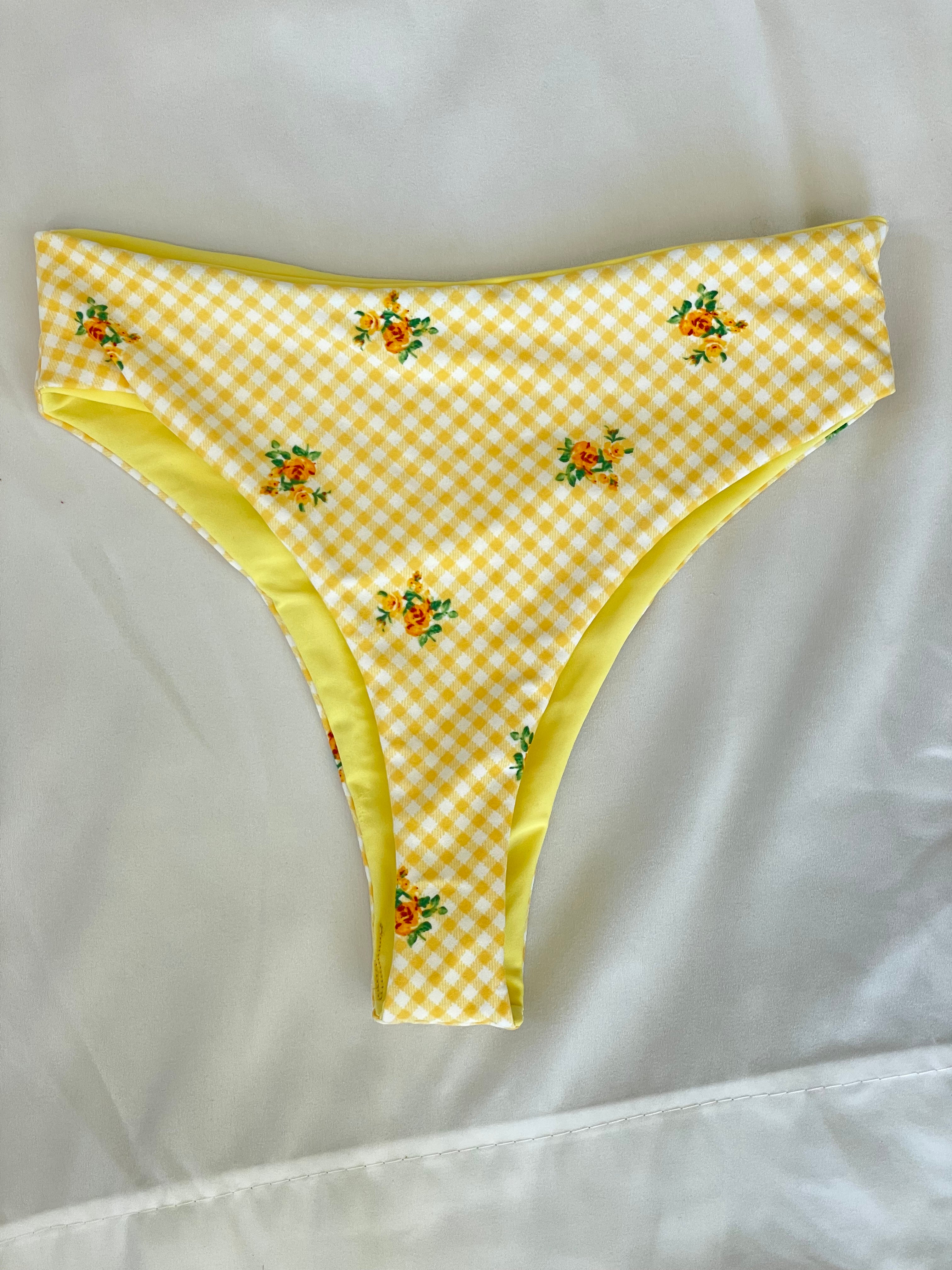 Poppy Honey High Waisted Bikini Bottom